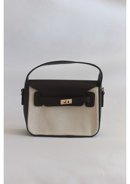 Jody Siyah Kanvas El ve Çapraz Çanta
