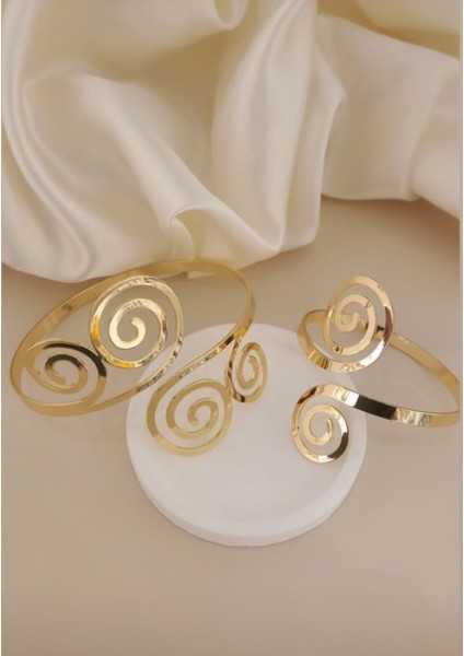 Nota Model Gold Renk Pazu Bileklik