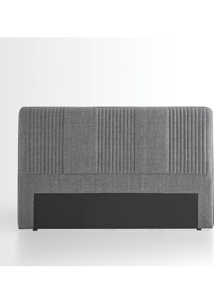 Bedding Wool Sense Çift Kişilik Baza - Başlık Set - Koyu Gri
