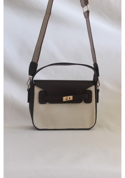 Jody Acı Kahve Kanvas El ve Çapraz Çanta modelleri