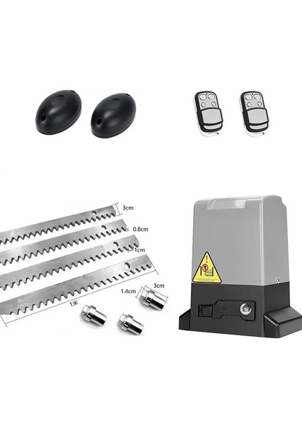 600 kg Yana Kayar Kapı Motor Seti - Bahçe Kapısı, Garaj Kapısı fiyatları