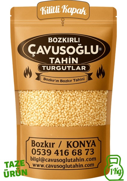 Çavuşoğlu Beyaz Çiğ Susam 1 Kg