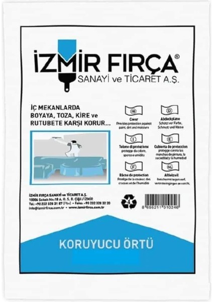 Izmir Fırça 50 M2 Koruyucu Örtü