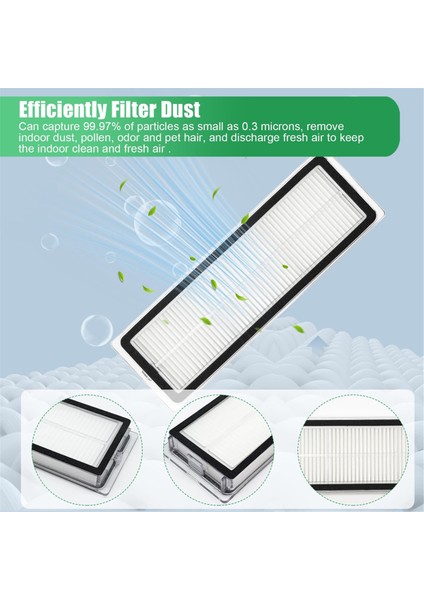 Dreame D10 Plus Gen 2 Robot Süpürge Yedek Parça Aksesuarları, Silindir Fırça Bezi Yan Fırça Filtreleri Toz Torbaları (Yurt Dışından) indirimleri