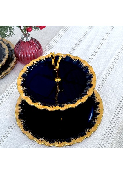 Glore Alba Altın Yaldızlı Kurabiyelik modelleri