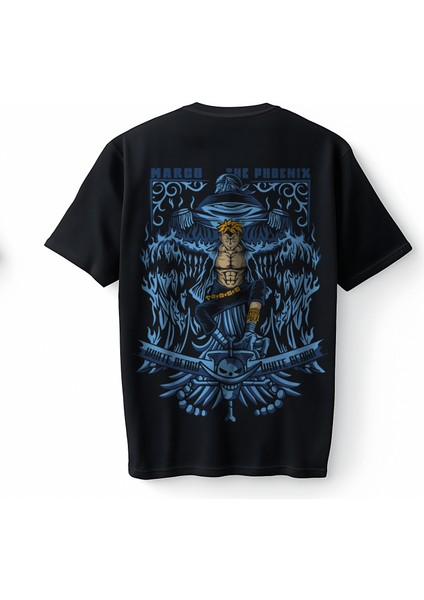 One Piece Marco Phoenix Oversize Unisex Tişört T-Shirt