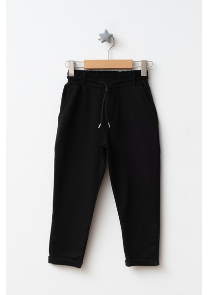 Unisex Kemer Köprülü Duble Paça Çocuk Eşofman Altı