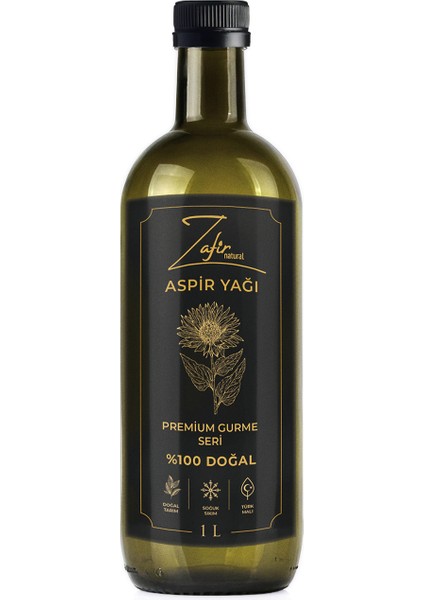 Soğuk Sıkım Aspir Yağı %100 Doğal 1 L