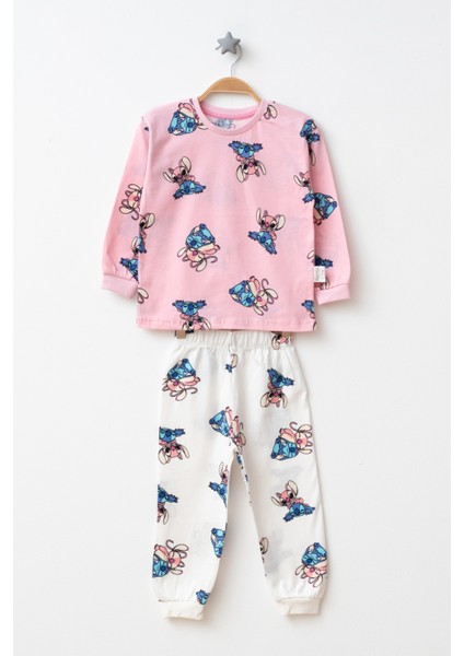 Desenli 2'li Kız Çocuk Pijama Takımı fiyatları