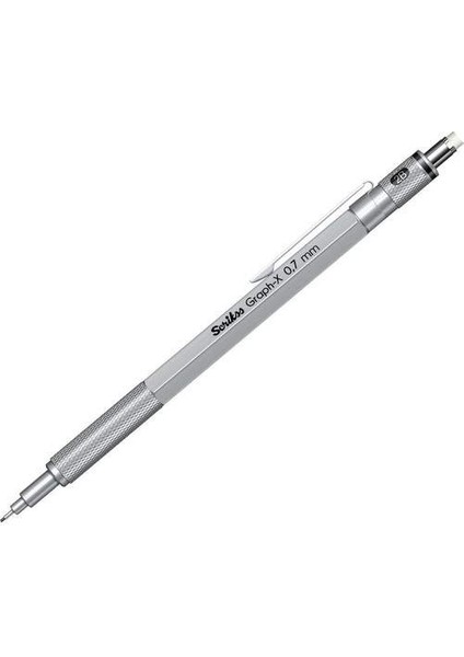 Versatil Kalem Metal Graph-X 0.7Mm Kurşun Gri