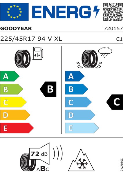 225/45 R17 94V Wıntercommand Xl Fp Oto Kış Lastiği (Üretim Yılı:2025) fiyatları
