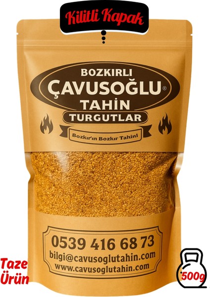 Bozkırlı Çavuşoğlu Odun Ateşinde Kavrulmuş Susam 500 gr + Kavrulmamış Beyaz Çiğ Susam 500 gr fiyatları