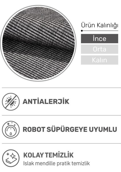 Evisa Ince ve Şık Sisal Dokuma Kalitesinde Kilim – Kolay Temizlik, Robot Süpürge Uyumlu fiyatları