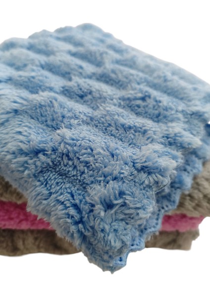 ( 2 Adet ) Mikrofiber Yumuşak Dokulu Temizlik Bezi Mutfak Bezi Leke Tutmaz Koku Yapmaz 32*32 cm indirimleri
