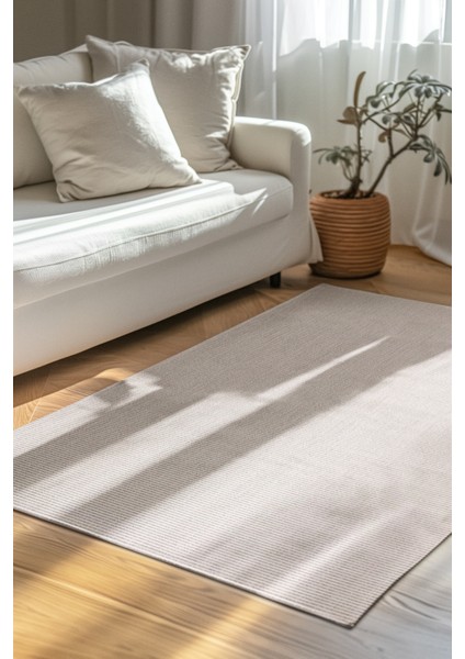 Evisa Ince ve Şık Sisal Dokuma Kalitesinde Kilim – Kolay Temizlik, Robot Süpürge Uyumlu