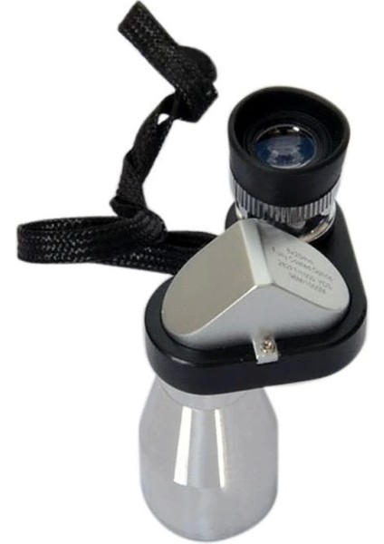 8X20 Tekli Dürbün Monoküler Mini Dürbün Kırmızı Camlı Avuç Içi Dürbünü