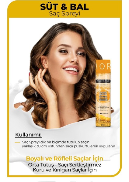 Süt & Bal Saç Spreyi 250 ml modelleri