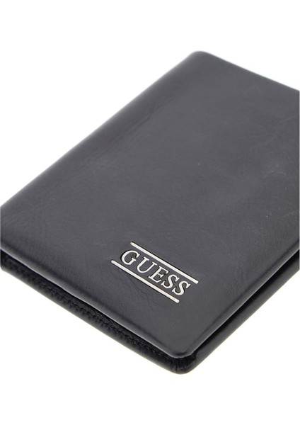 Erkek Rfıd Korumalı Logolu Deri Cüzdan - Siyah fiyatları