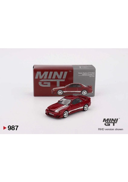 1/64 Nissan Skyline Gt-R (R32) Veilside Combat C-I Gem Red