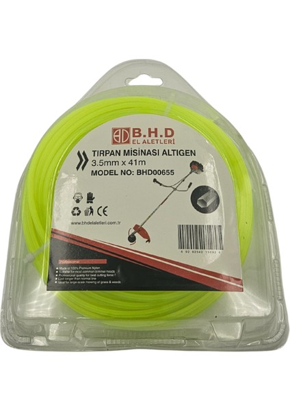 B.h.d BHD00655 3.5mm 41M Altıgen Tırpan Misina