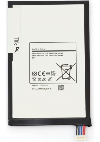 Samsung Galaxy T310 Tab 3 8.0 Wi-Fi Uyumlu 4450 Mah Batarya