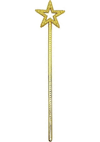 Altın Renk Yıldız Peri Asası Peri Değneği 34 cm 1 Adet fırsatları