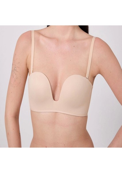 MSF05 Destekli V Dekolte Lazer Kesim Sütyen indirimleri