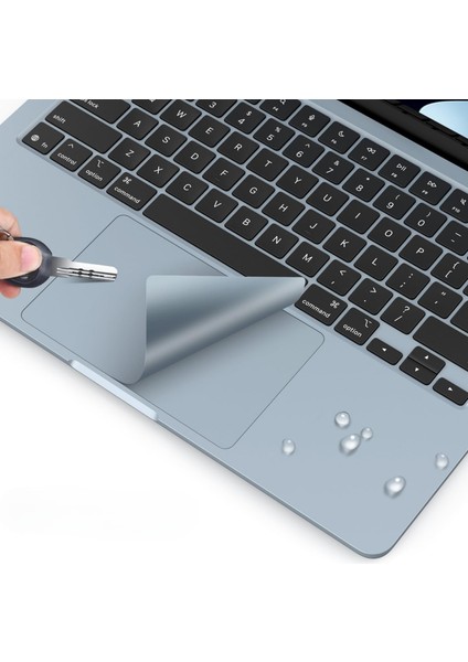 Macbook Air M4-M3-M2 15 Inç Sticker Film Koruyucu Touchpad Trackpad (15.3” Air) A2941 A3114 A3241 ile Uyumlu modelleri