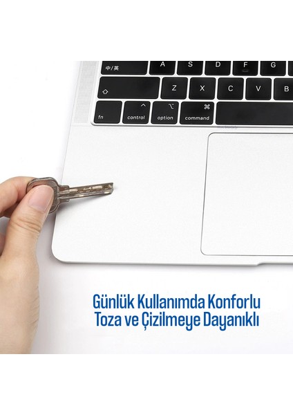 Macbook Air M4-M3-M2 15 Inç Sticker Film Koruyucu Touchpad Trackpad (15.3” Air) A2941 A3114 A3241 ile Uyumlu