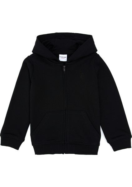 Erkek Çocuk Siyah Sweatshirt 50308439-VR046