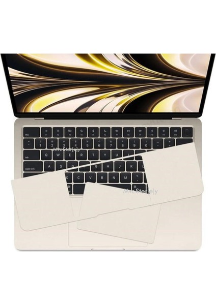 Macbook Air 15.3 Inç M2-M3, Touchpad Sticker Film Koruyucu (2023-2024) A2941 A3114 ile Uyumlu indirimleri