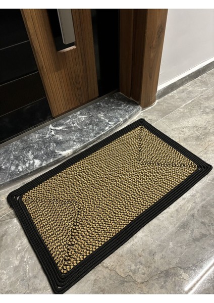 1VENEDIK Serisi Jüt, Desenli Kapı Önü, Paspası, Banyo Paspası, Balkon Paspası / Hediyelik, Ev Eşyası.