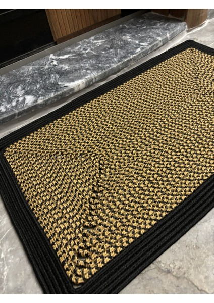 1VENEDIK Serisi Jüt, Desenli Kapı Önü, Paspası, Banyo Paspası, Balkon Paspası / Hediyelik, Ev Eşyası.