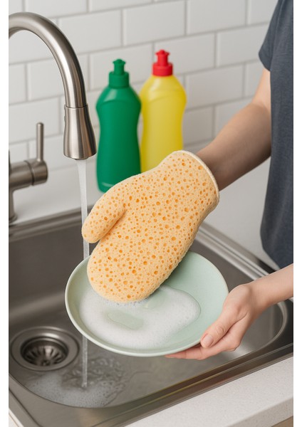 Yağ ve Kir Düşmanı Miss Clean Bulaşık Süngeri ile Kolay Temizlik!