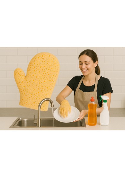 Yağ ve Kir Düşmanı Miss Clean Bulaşık Süngeri ile Kolay Temizlik! fırsatları