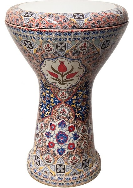 Mozaik Model Çömlek Darbuka