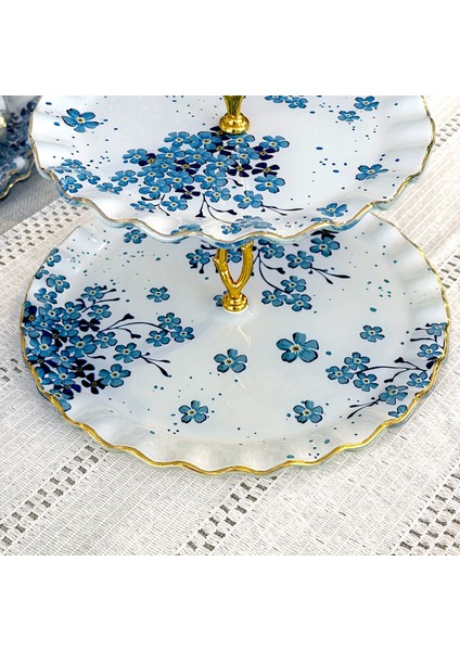 Glore Safir Altın Yaldızlı Cam Kurabiyelik fırsatları