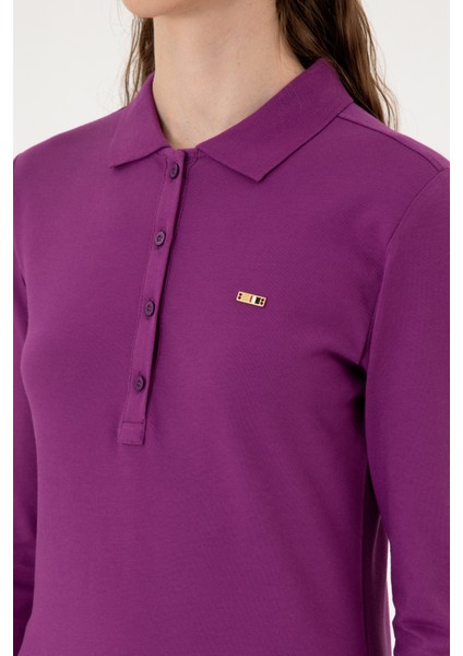 Kadın Menekşe Sweatshirt 50313593-VR037