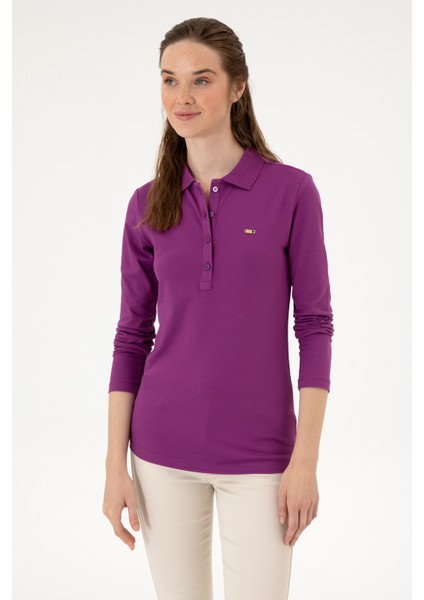 Kadın Menekşe Sweatshirt 50313593-VR037