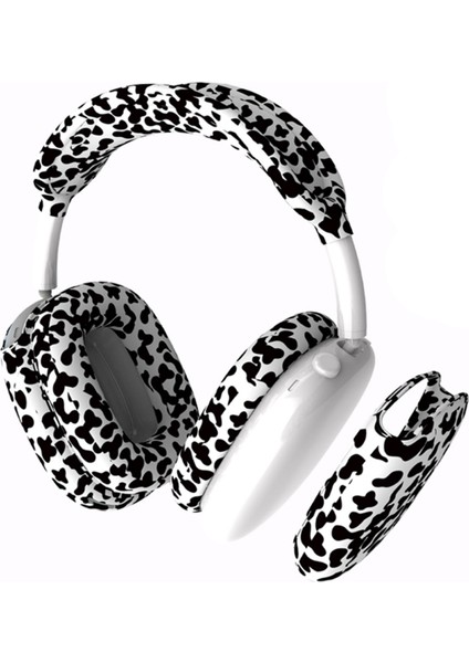 Airpods Max Uyumlu Inek Desenli Silikon Kulaklık Kılıfı fırsatları