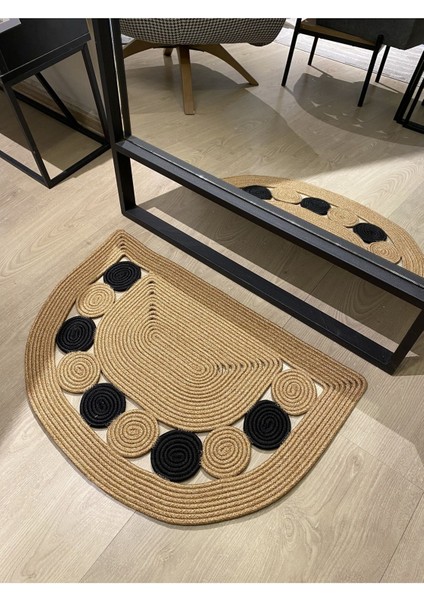 1london Jüt, Desenli Kapı Önü, Paspas, Banyo Paspası, Balkon Paspası / Hediyelik, Ev Eşyası.