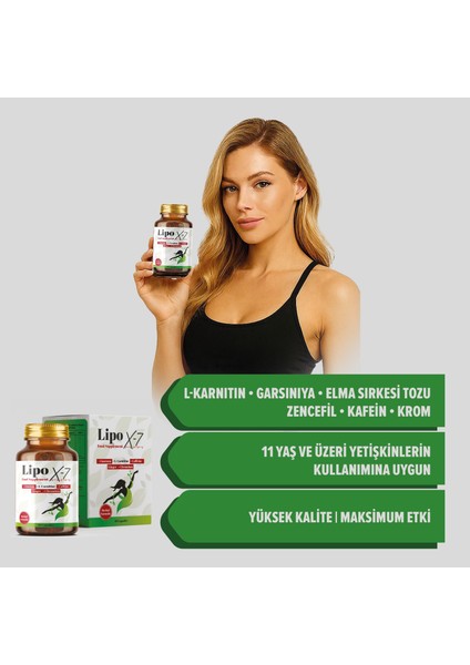 Bitkisel Takviye – L-Karnitin, Garcinia, Zencefil ve Krom İçerikli 30 Kapsül fiyatları