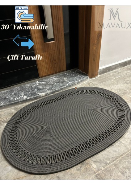 1AMSTERDAM Serisi Jüt, Desenli Kapı Önü, Paspas, Banyo Paspası, Balkon Paspası / Hediyelik, Ev Eşyası