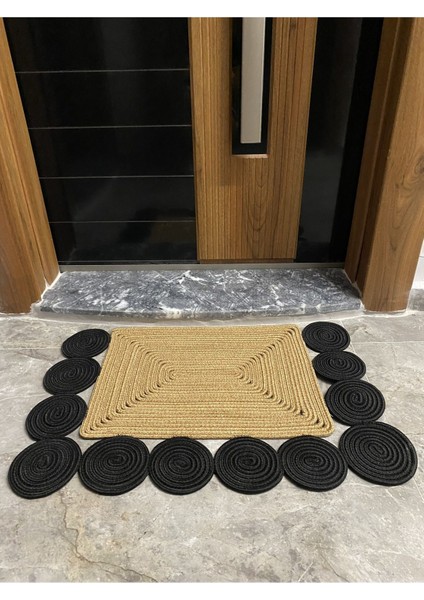 1VENEDIK Serisi Jüt, Desenli Kapı Önü, Paspası, Banyo Paspası, Balkon Paspası / Hediyelik, Ev Eşyası. indirimleri