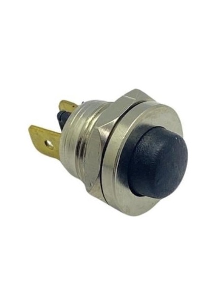 Mini Metal Buton Siyah 030210