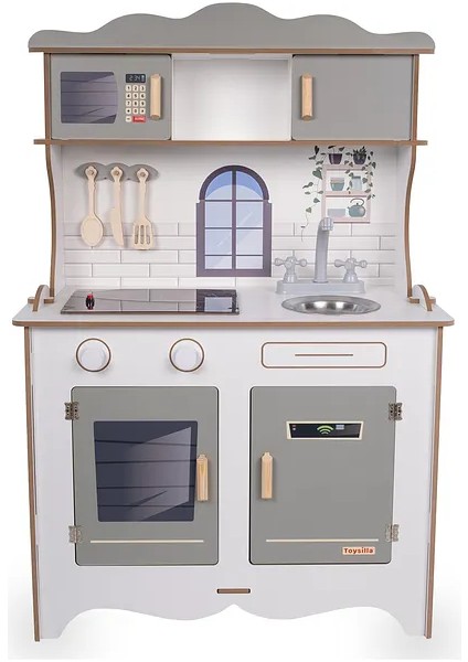 Eğitici Çocuk Oyun Mutfağı - Yeşil T1040
