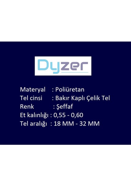 PU100 Çelik Telli Hortum 52 mm