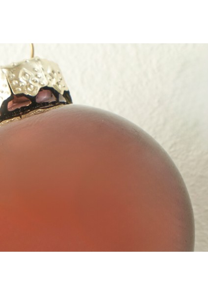 Christmas Yılbaşı Süsü 12'li Kahverengi (6 cm) indirimleri