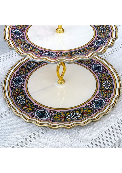 Glore Gisele Altın Yaldızlı Cam Kurabiyelik fiyatları