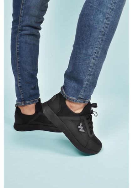 Apollo 166 M Siyah Fileli Erkek Spor Ayakkabı